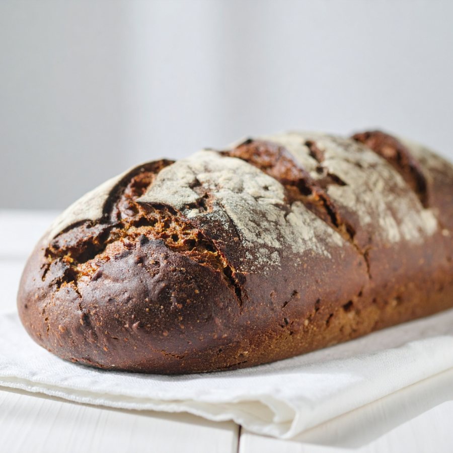Loaf of country rye