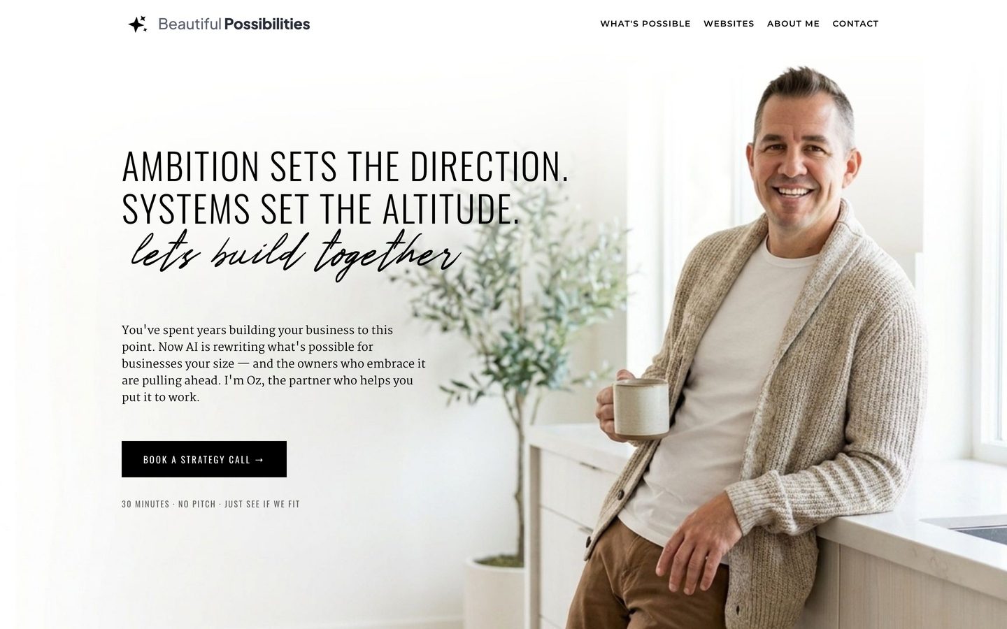 Building With Oz homepage